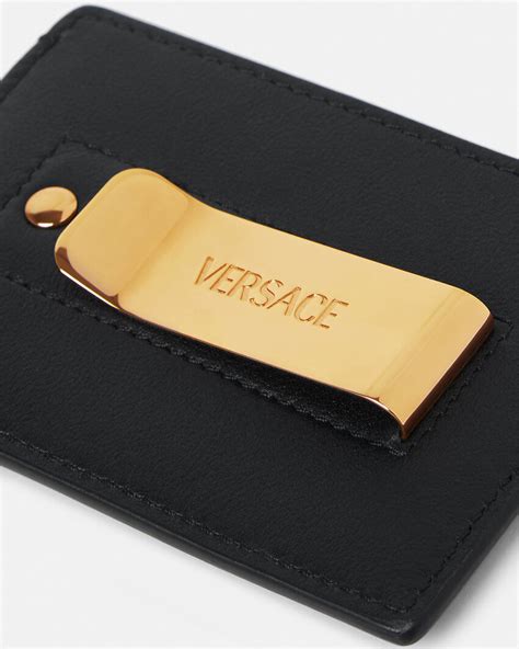 passport holder versace|Versace medusa card holder.